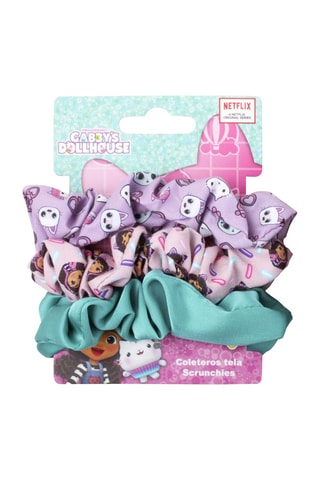 3 scrunchie La casa delle bambole di Gabby - Rosa