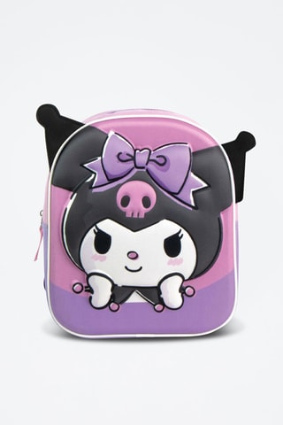 Rugtas Kuromi Hello Kitty Sanrio - Paars en Zwart 