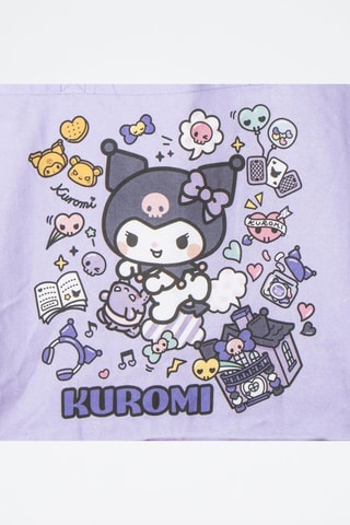 Shopper Kuromi Hello Kitty Sanrio - Paars