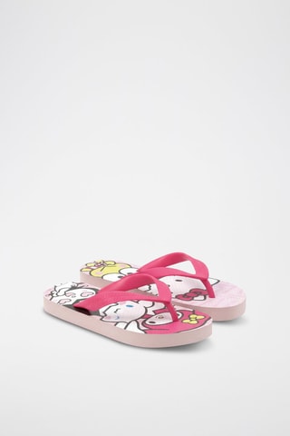 Slippers Hello Kitty Sanrio - Roze en Fuchsia