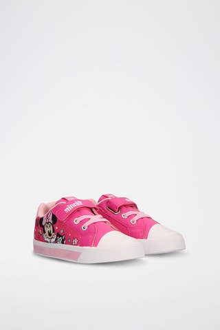 Sneakers Minnie Disney - Fuchsia en Wit