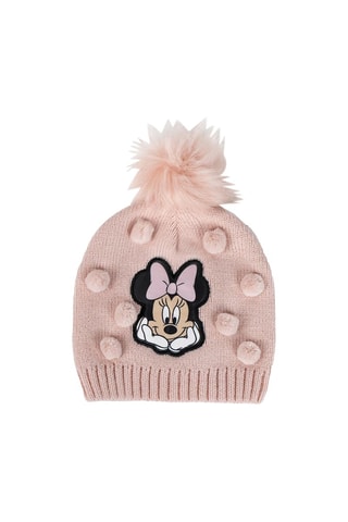 Muts met Pompon Minnie Disney - Roze