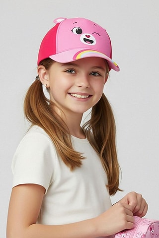 Cappellino Gli orsetti del cuore - Rosa