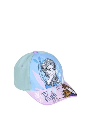 Cappellino Elsa e Anna Frozen Disney - Azzurro e viola