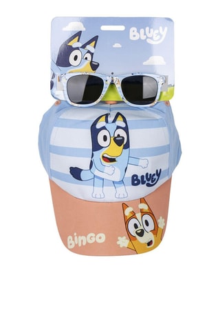 Cappellino e occhiali da sole kids Bluey - UV 400 - Azzurro