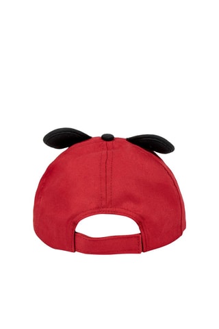 Cappellino con orecchie Topolino Disney - Rosso