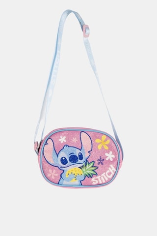 Schoudertas Stitch Lilo en Stitch Disney - Poederroze