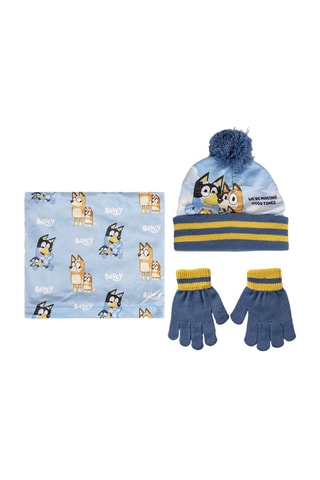 3-Delige Set Bluey en Bigo Bluey  Hemelsblauw