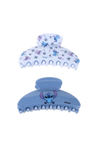 2 Klemmen Stitch Lilo en Stitch Disney- Blauw