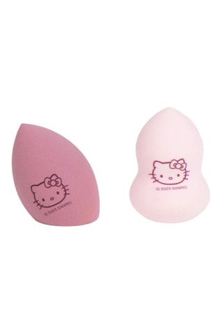 2 Make-up Sponsjes Hello Kitty Sanrio - Oudroze