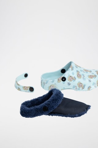 2-in-1 Clogs Elsa Frozen Disney - Lichtblauw