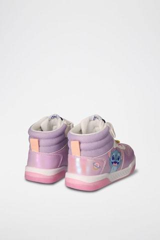 Hoge sneakers Stitch Lilo en Stitch Disney - Lichtpaars