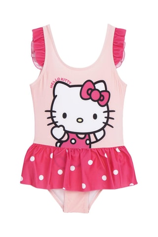 Costume intero Hello Kitty Sanrio - Rosa chiaro