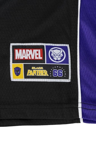 Hemd Uniseks Black Panther Avengers Marvel - Zwart