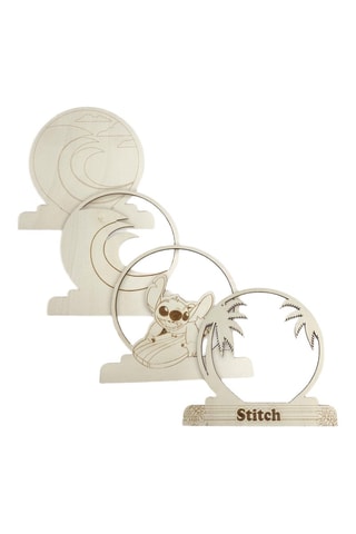 Houten Bouwset Stitch Lilo en Stitch Disney - 11-Delig
