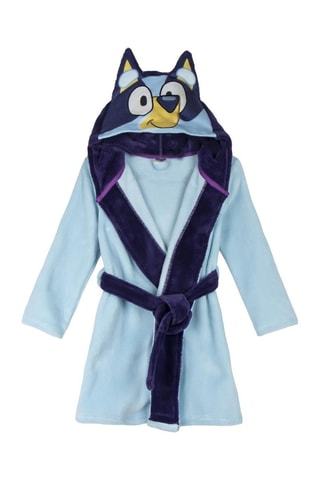 Fleece Badjas Bluey Blauw