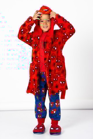 Badjas met capuchon Spider-Man Avengers Marvel - Rood