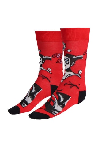 Sokken Harley Quinn DC Comics - Rood