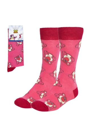 Sokken Lotso Toy Story Disney - Roze