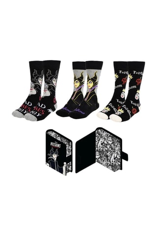 3 Paar Sokken Villains Disney- Multicolor