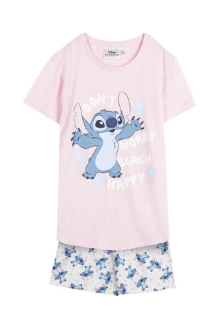 Pyjama Stitch Lilo en Stitch Disney - Roze