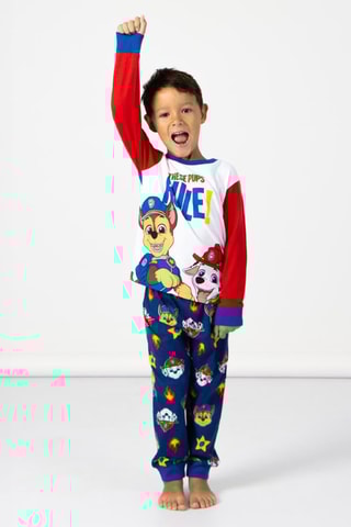 Pyjama Chase en Marcus Paw Patrol - Wit en Blauw