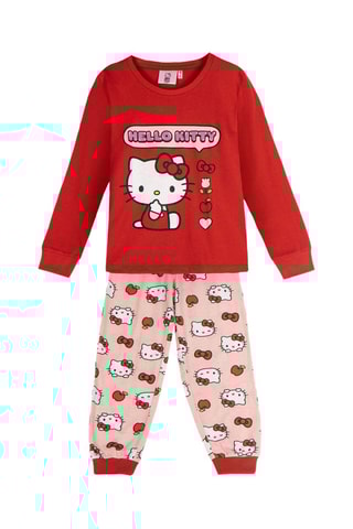 Pyjama Hello Kitty Sanrio - Rood en Roze
