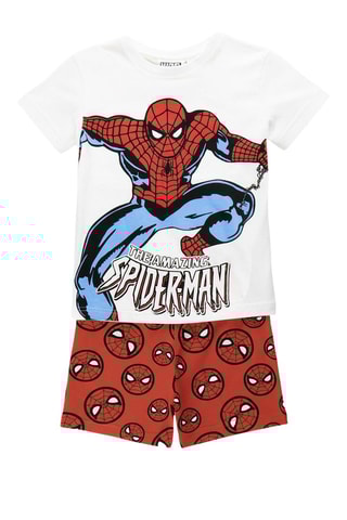 Pyjama Spiderman Avengers Marvel - Wit en Rood