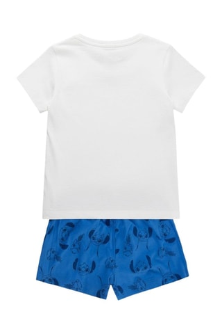 Pyjama Stitch Lilo en Stitch Disney - Wit en Blauw