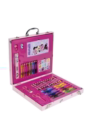 Valigetta cancelleria Minni Disney - 42 pezzi - Rosa