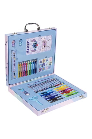 Valigetta per colorare Stitch Lilo e Stitch Disney - 42 pezzi - Blu