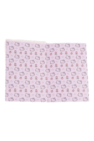 Bloc-notes a righe Hello Kitty Sanrio - Rosa cipria e bianco