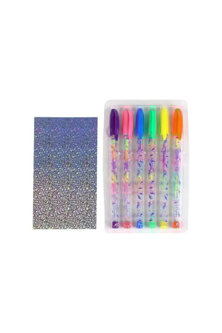 4 x 6 penne a sfera Stich Lilo & Stitch Disney - 6 inchiostri