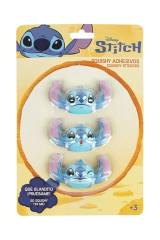 3 adesivi Stitch Lilo & Stitch Disney - Blu