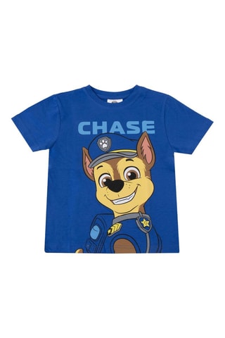 T-shirt Chase Paw Patrol - Cobalto