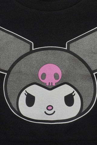 Felpa Kuromi Hello Kitty Sanrio - Nero