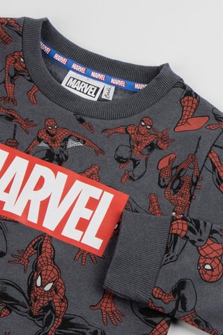 Felpa Spider-Man Avengers Marvel - Beige