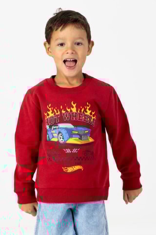 Felpa Hot Wheels - Bordeaux