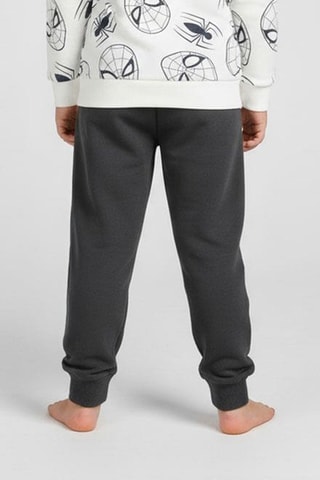 Felpa e pantaloni Spider-Man Avengers Marvel - Beige e antracite