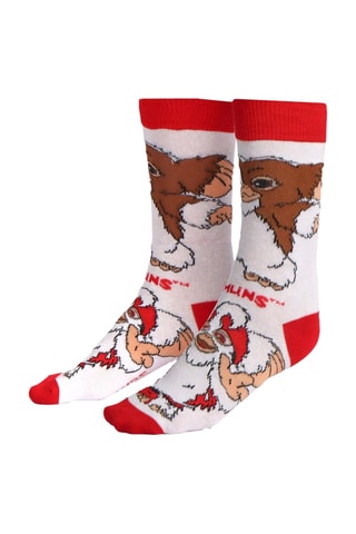 3 Paar Sokken Gizmo Gremlins - Rood en wit