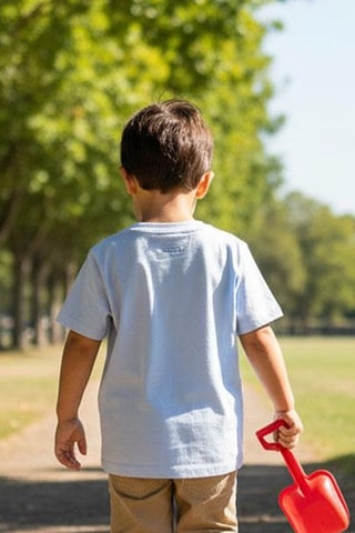 T-shirt Bluey - Celeste