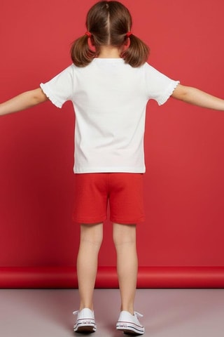 T-shirt e shorts Minni Disney - Bianco