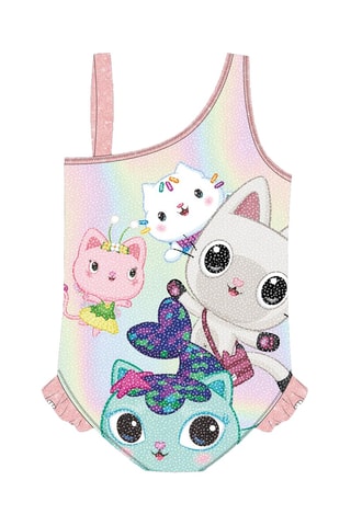 Costume interno La casa delle bambole di Gabby - Rosa e verde