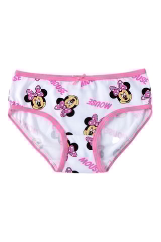 5 Onderbroeken Minnie Disney - Roze en fuchsia