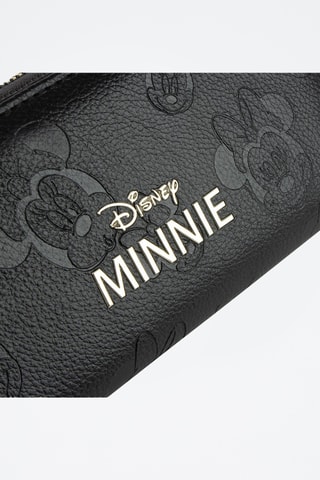 Portemonnee Minnie Disney - Zwart 