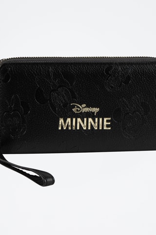 Portemonnee Minnie Disney - Zwart 