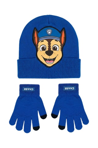 Muts en handschoenen Chase Paw Patrol - Koningsblauw