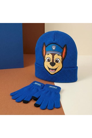Muts en handschoenen Chase Paw Patrol - Koningsblauw