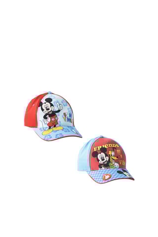 Cappellino Topolino e Pluto Disney - Celeste