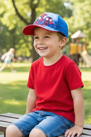 Cappellino Spidey e i suoi fantastici amici Marvel - Cobalto